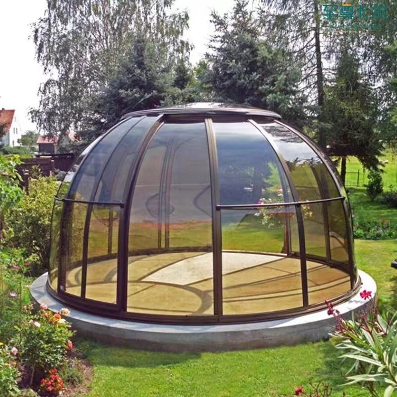 pc星空房子户外阳光房移动透明玻璃屋帐篷别墅餐厅泡泡屋完美定制
