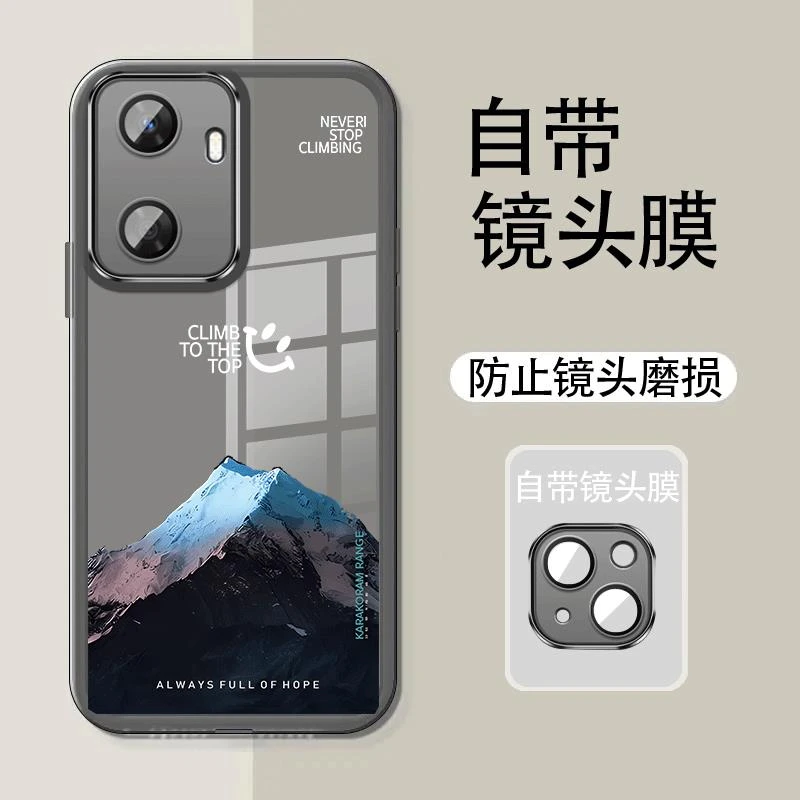 华为畅享60手机壳自带镜头膜保护透明软壳气囊防摔日照