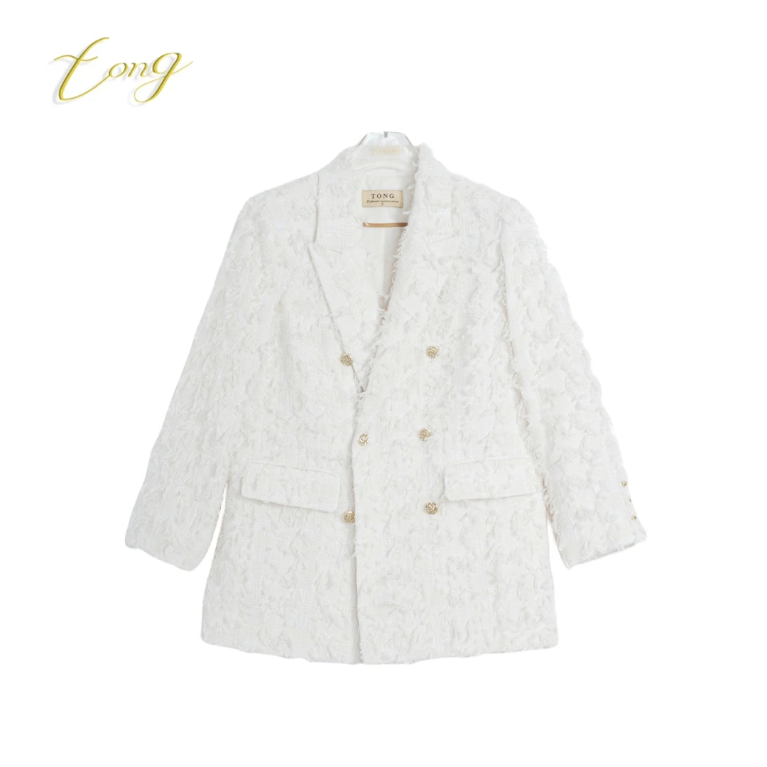 【彤姐原创】2023秋冬款小香风重工西装W23D005