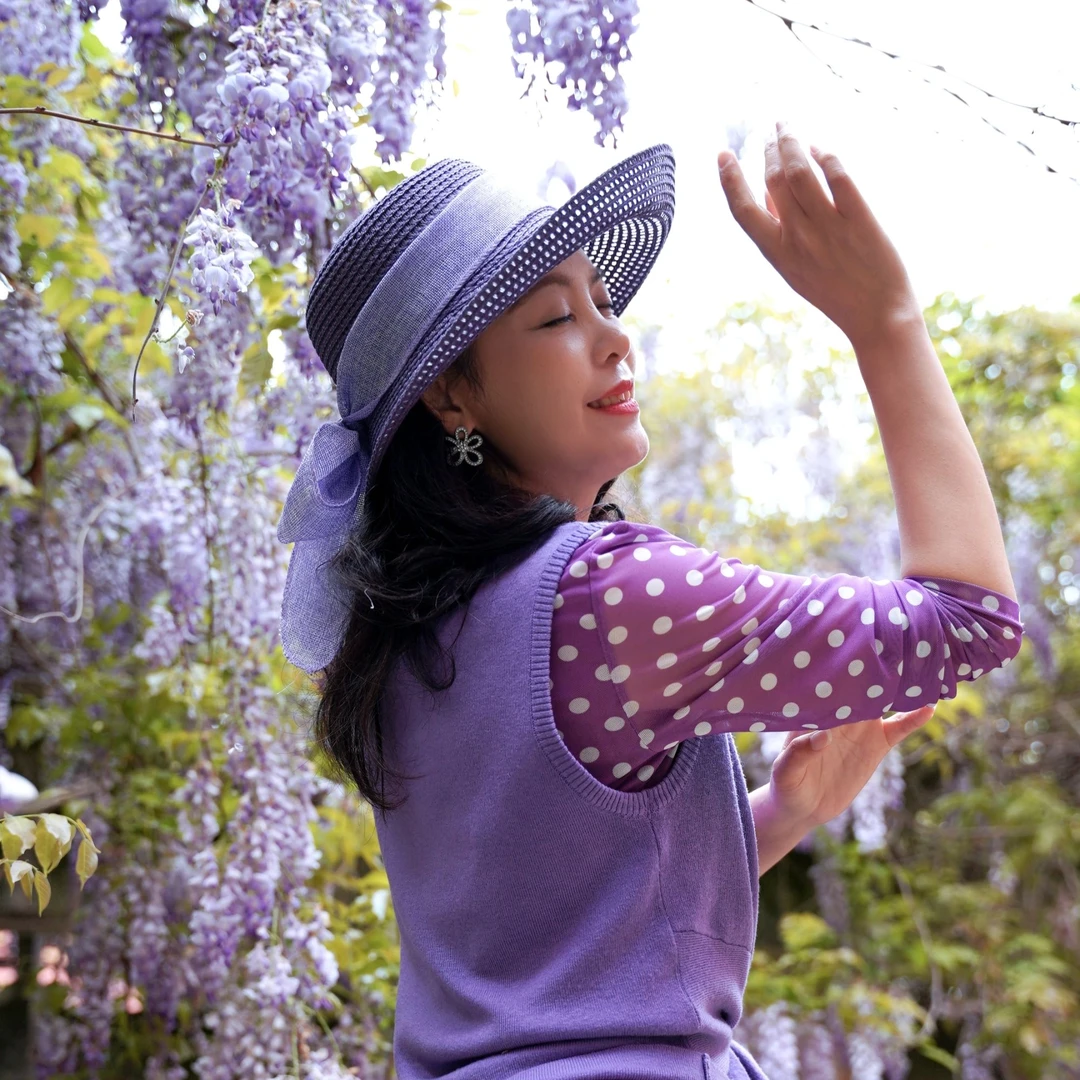 蝴蝶结草帽沙滩帽子休闲百搭遮阳帽度假凉帽拍照摄影必备太阳帽