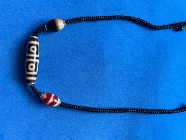 西藏弟门四眼纯手工编绳