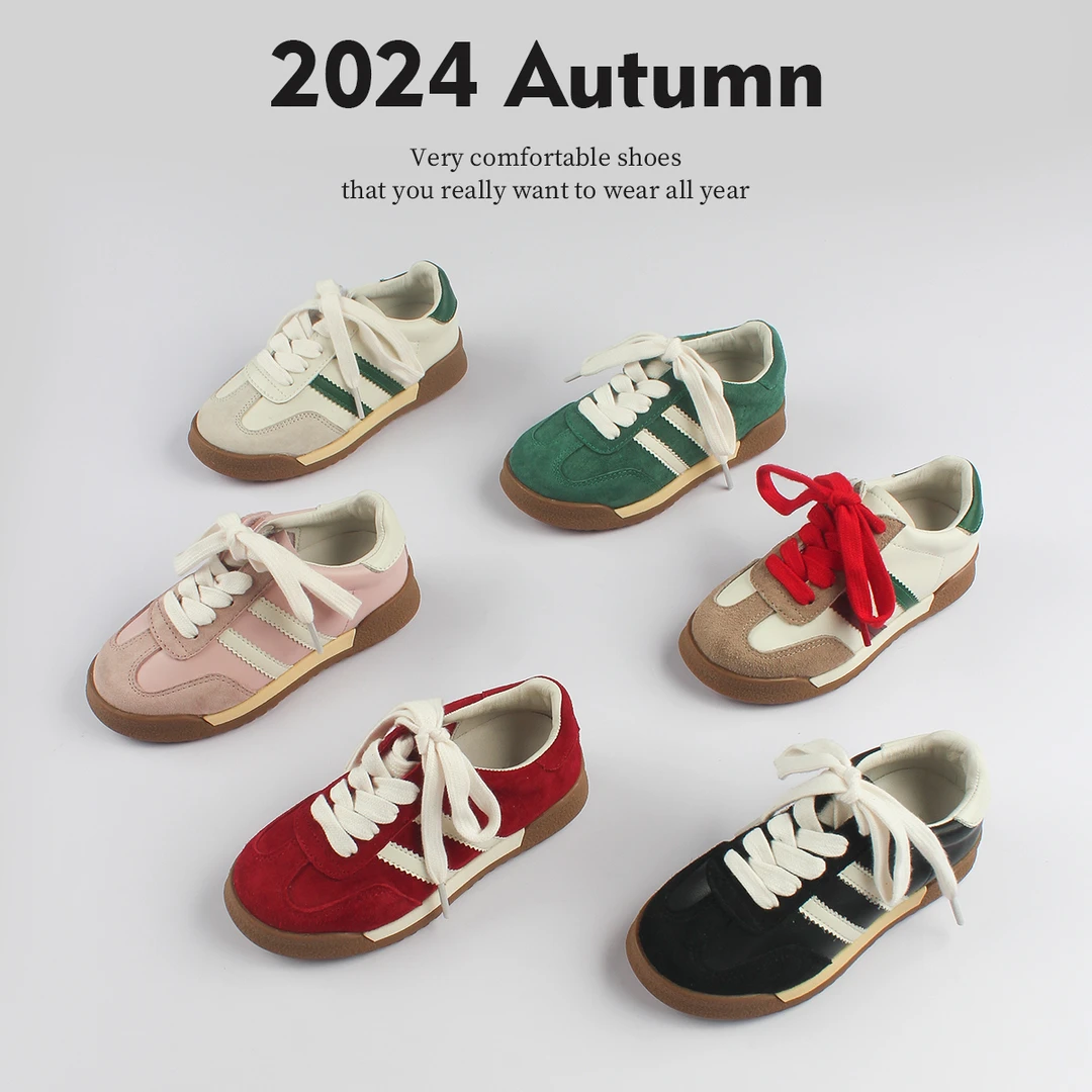 utouto大耳象女童双杠休闲球鞋2024秋季新款儿童时尚2402120