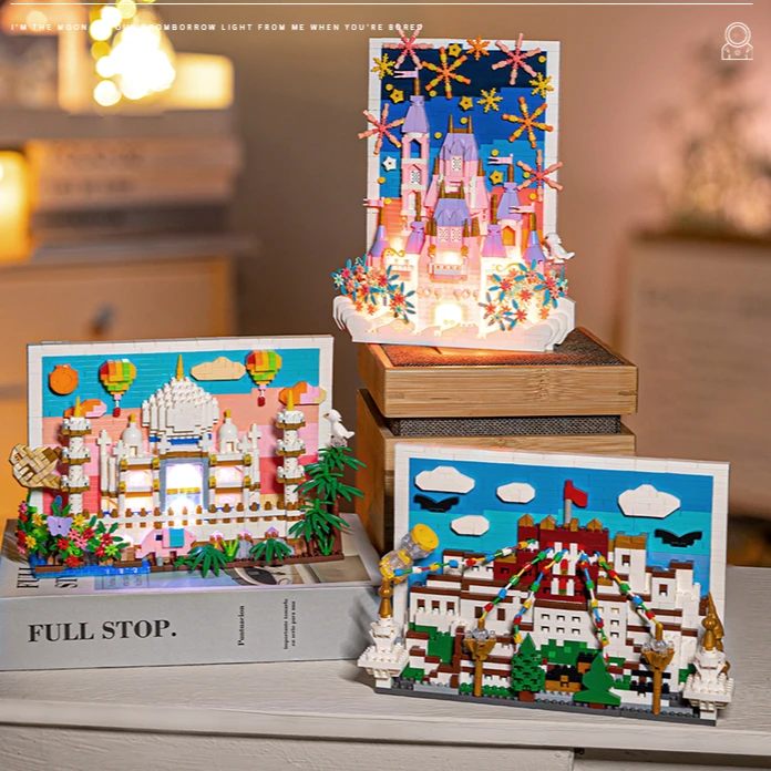 活动、盒损、积木链接 （不保证包装盒 八角尖尖）