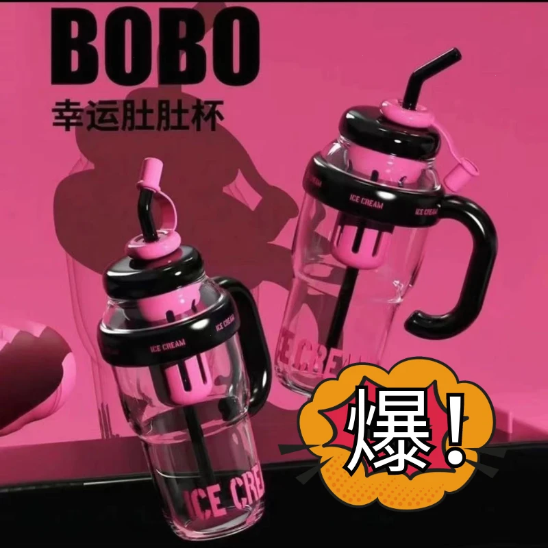 巨无霸水杯大容量女生运动水壶耐高温水瓶吸管杯子学生创意太空杯