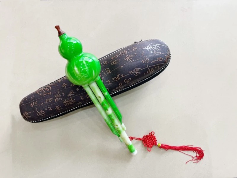 毛翁防摔仿玉初学加宽加厚簧片专业葫芦丝