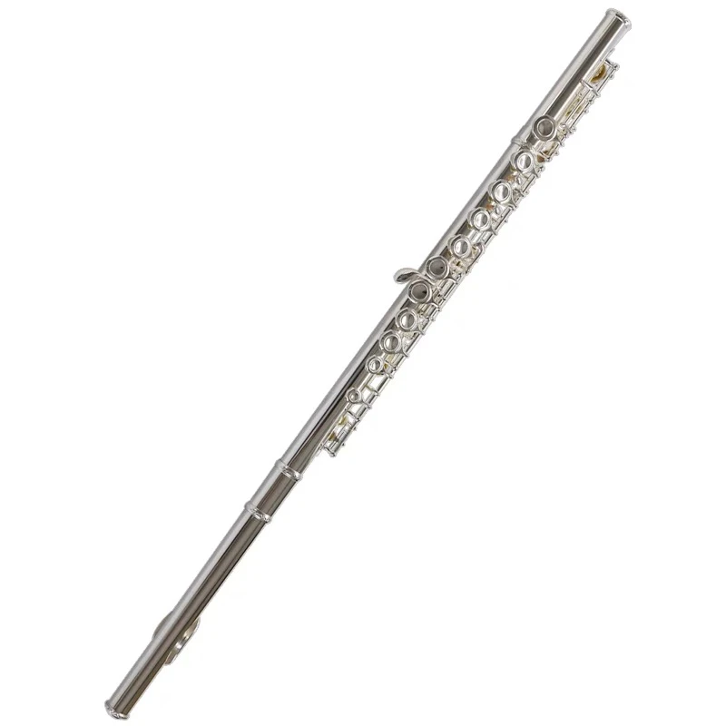 津宝 JBFL-601长笛C调镀银笛子16孔管乐团专业演奏长笛