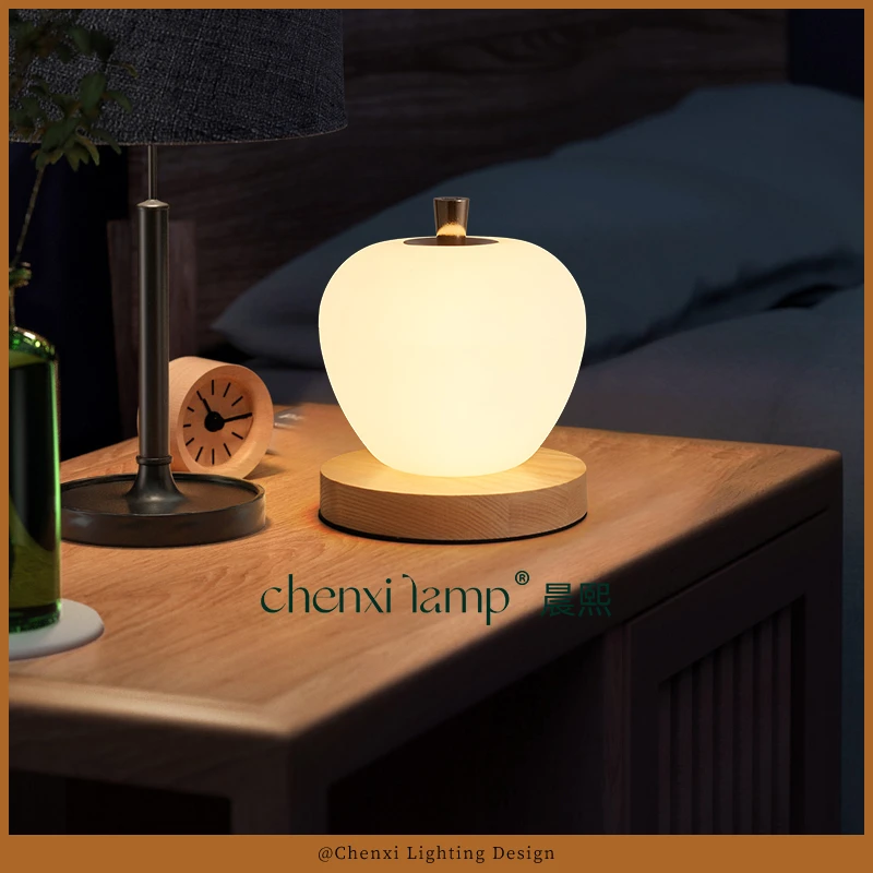 【全光谱】小夜灯USB充电led可爱卧室床头灯睡眠台灯广东中山灯饰