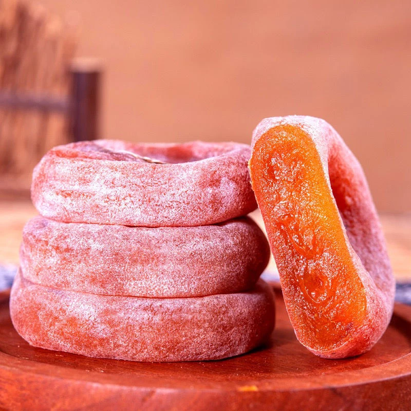 超】广西精选农家柿子饼霜降晾晒流心出口级糖心柿饼批发