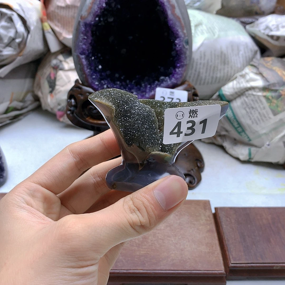 紫晶大型摆件（非配饰）未镶嵌