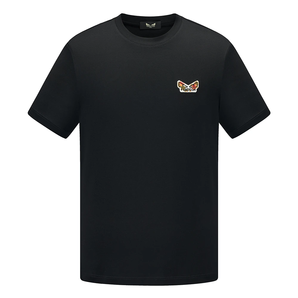 FENDILOR圆领T恤上衣小怪兽品牌衣服夏季F414B063230A