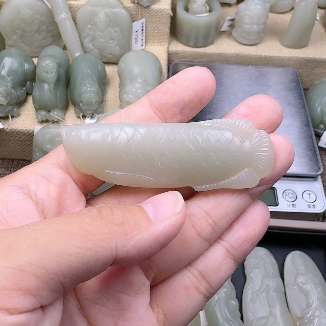 和田玉吊坠(不含链)未镶嵌