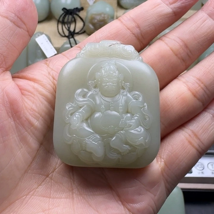 和田玉吊坠(不含链)未镶嵌