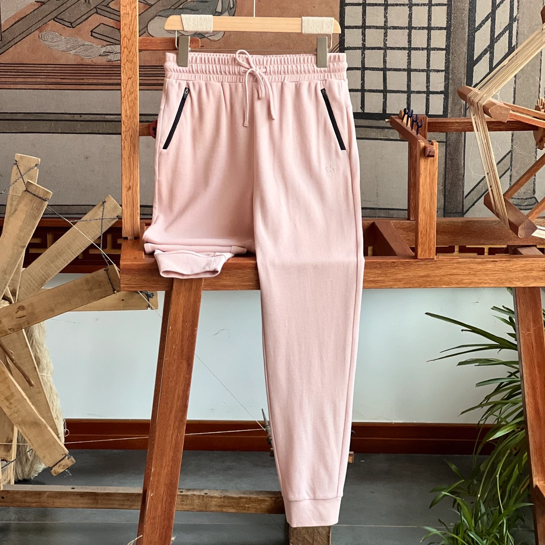 柞蚕丝女运动裤休闲裤夏季薄款透气户外显瘦 9624C971