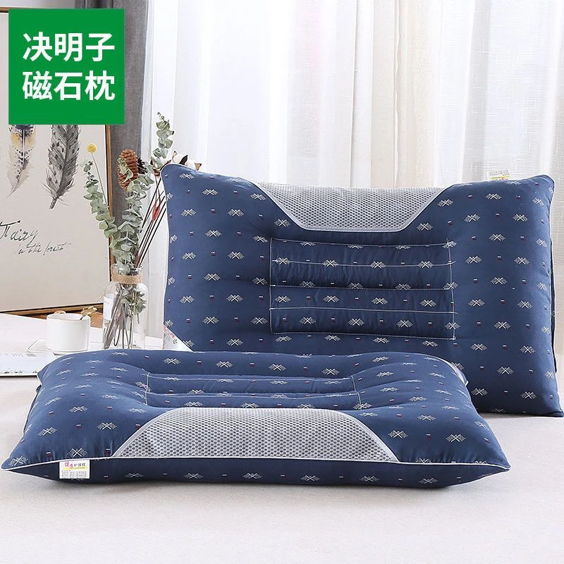 【新疆包邮】决明子枕头枕芯1对装保健枕成人家用护颈椎忱头套装