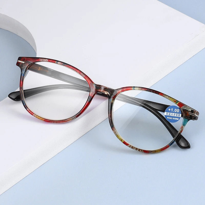 江南印象 【涛姐推荐】时尚优雅显年轻防蓝光老花镜女 中老年老视镜