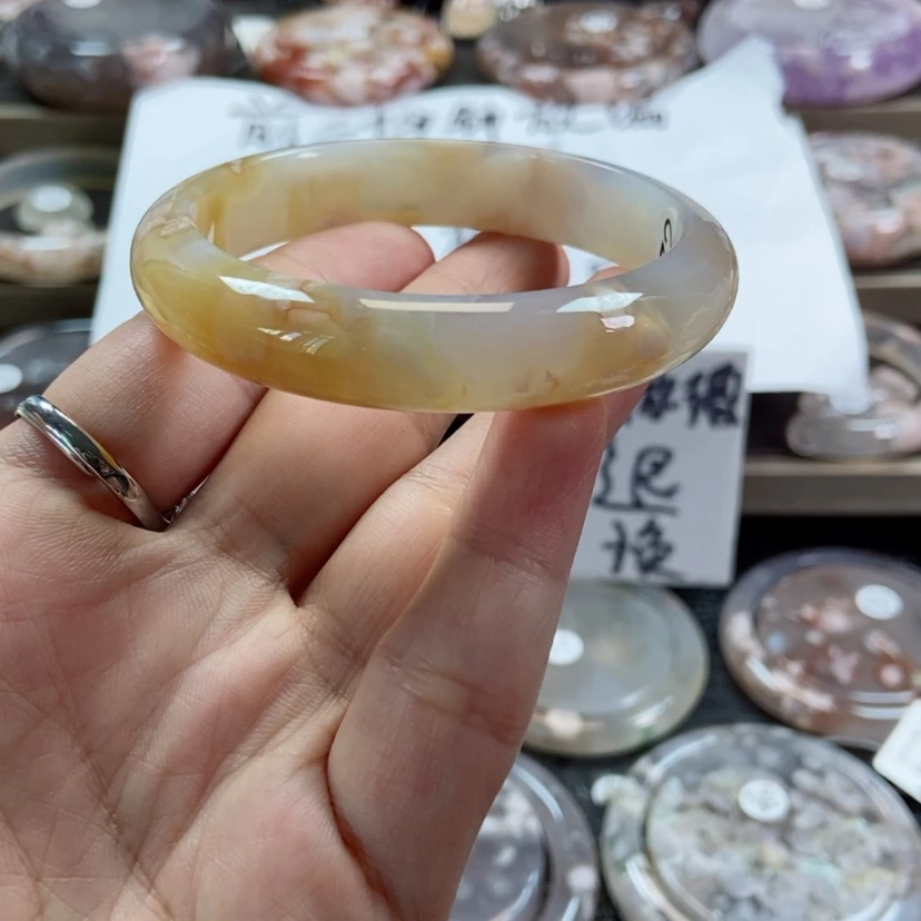 【闪购商品】玛瑙/玉髓手镯未镶嵌487 52