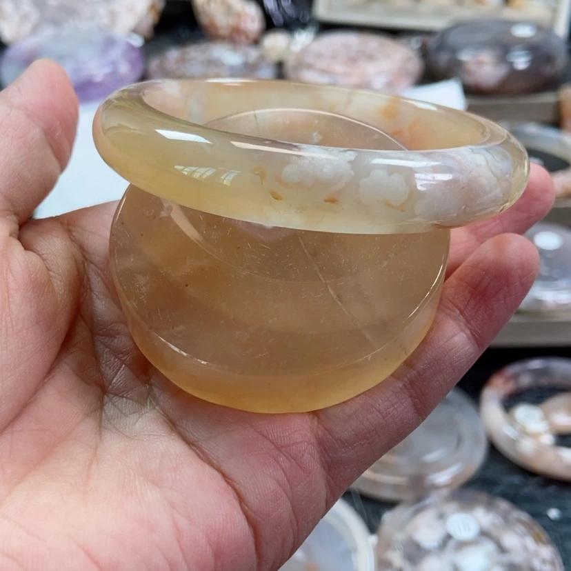 【闪购商品】玛瑙/玉髓手镯未镶嵌253 58