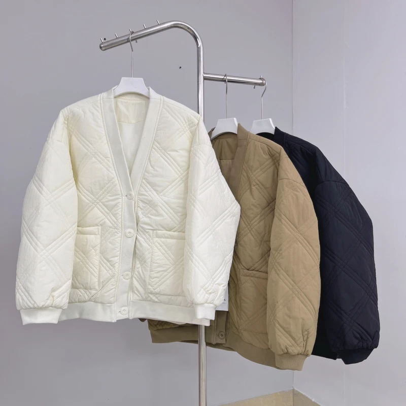 327女士秋冬新款外套 休闲时尚百搭厚上衣