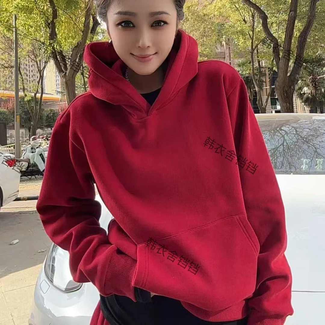 【央旭韩衣舍专属】年款加绒卫衣卫裤