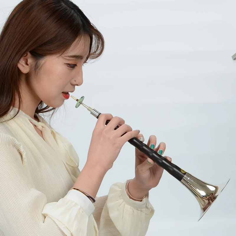 唢呐ABCDEFG调唢呐黑檀乌木唢呐喇叭红花梨木黄铜唢呐音准赠品