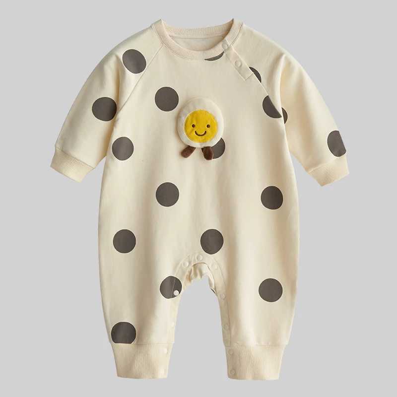 【荷包蛋卫衣】可爱萌趣卫衣连体衣