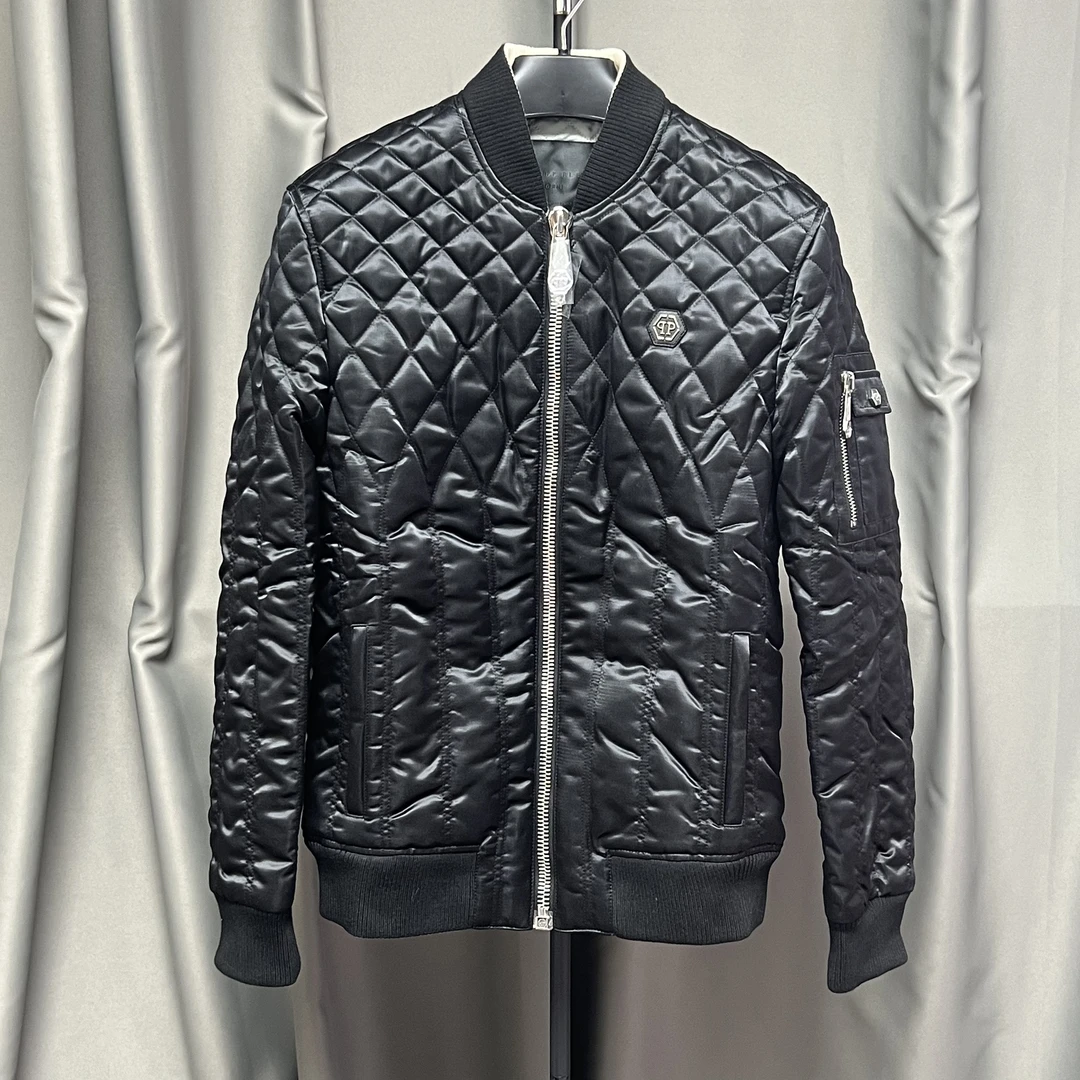 全新未使用/Philipp Plein pp/男士棉夹克外套/P21545