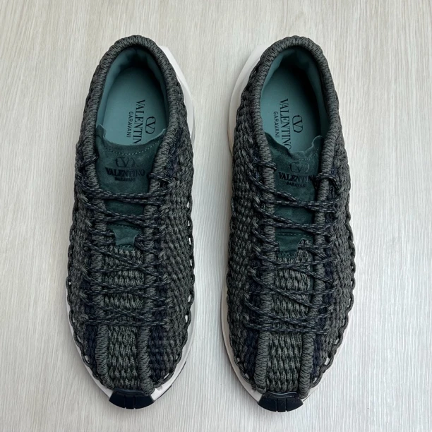 未使用 Valentino/华伦天奴 男士编织休闲鞋/V8600