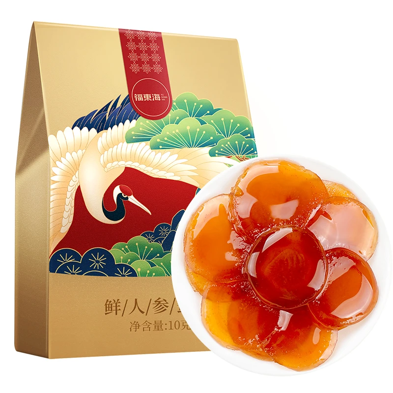 福东海 人参蜜片10g 长白山人参片 蜜片 独立包装 营养滋补切片