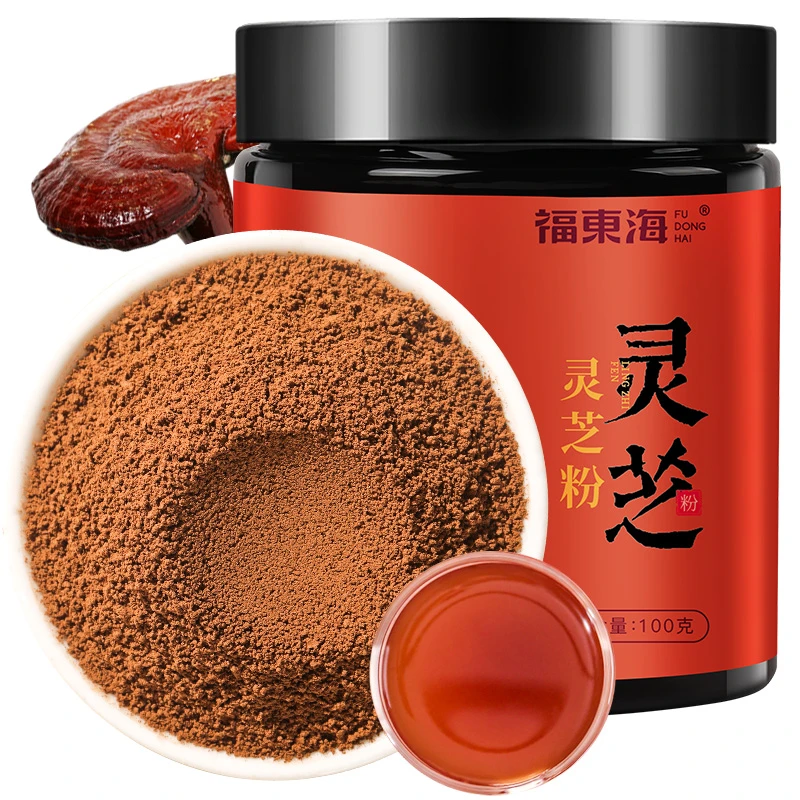 福东海 灵芝粉100g/瓶 长白山灵芝粉 粉质细腻 清香醇正