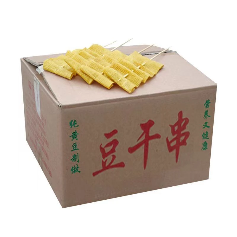 100个整箱装豆干串豆制品干货千层豆皮串商用豆腐皮美味凉拌豆香