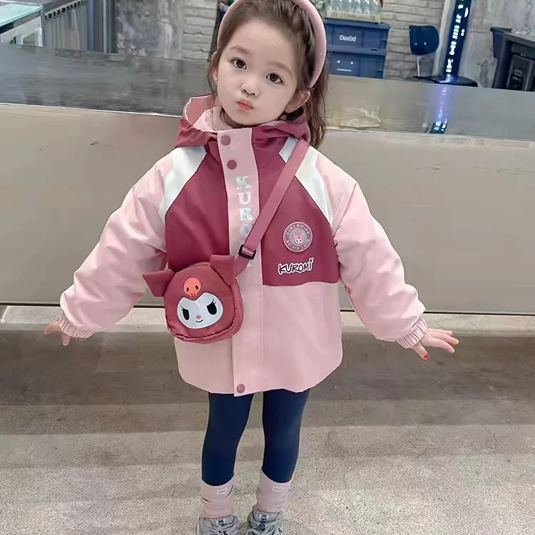 27043外套连帽防风百搭新款女宝宝洋气休闲女童2025秋
