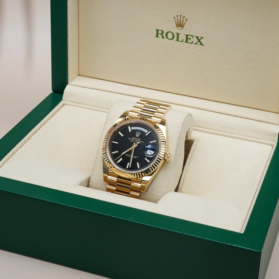 99新 Rolex/劳力士 228238黑条刻 23年二手