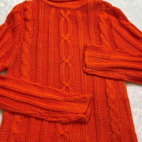 (MY)289长袖时尚女士驼色毛衣0001