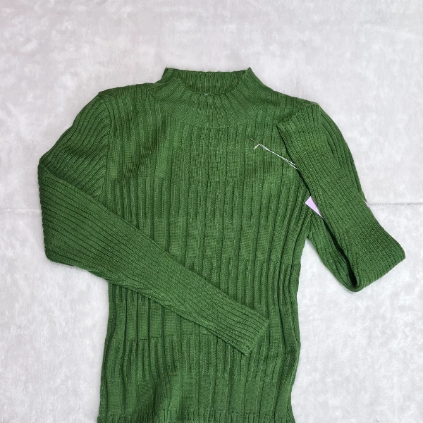 (MY）长袖网红时尚休闲百搭女士黄色毛衣0024