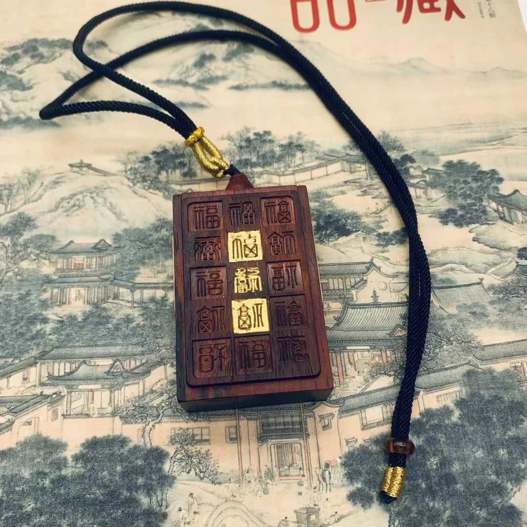 印度小叶紫檀佛吊坠