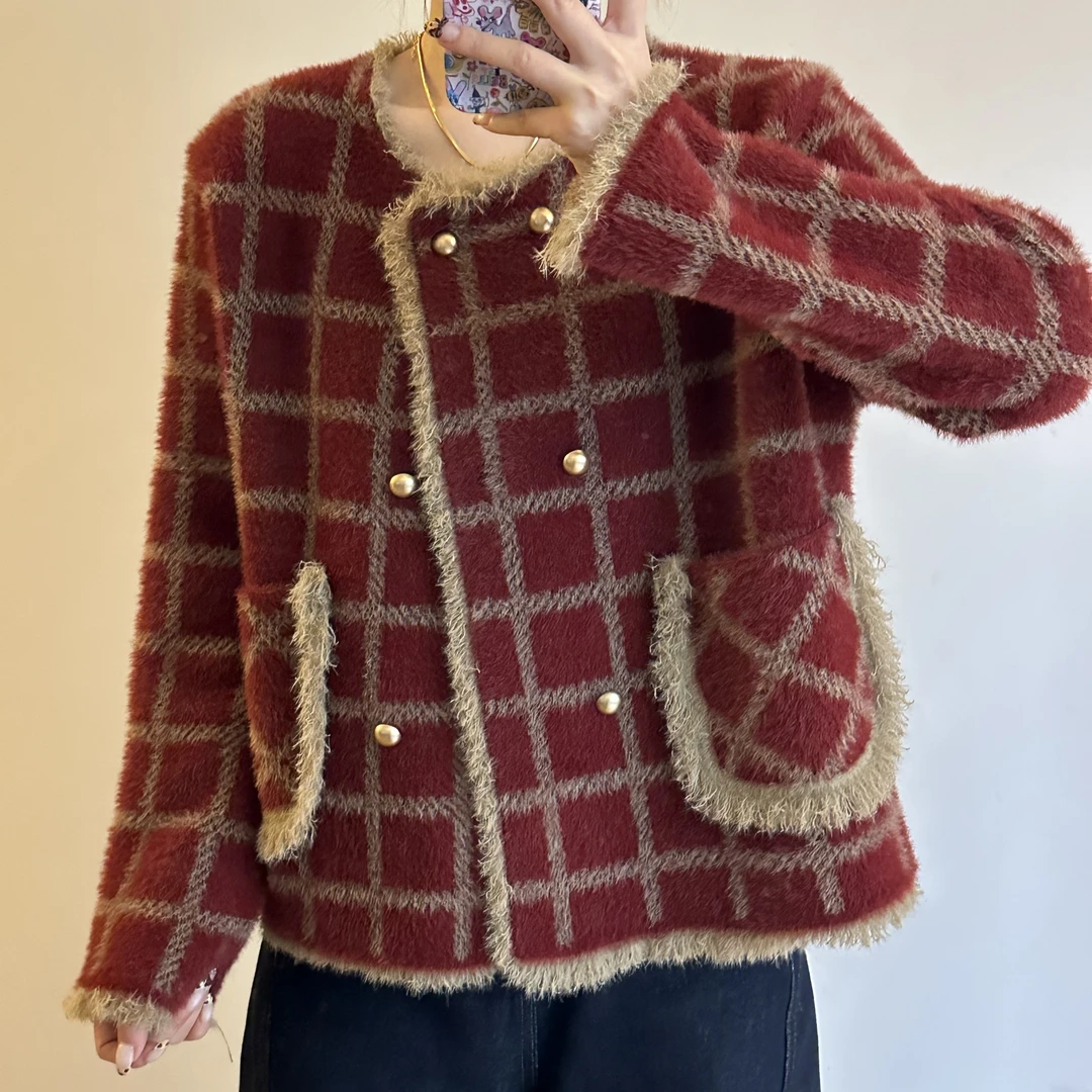 【535】秋冬时尚气质小香风女外套