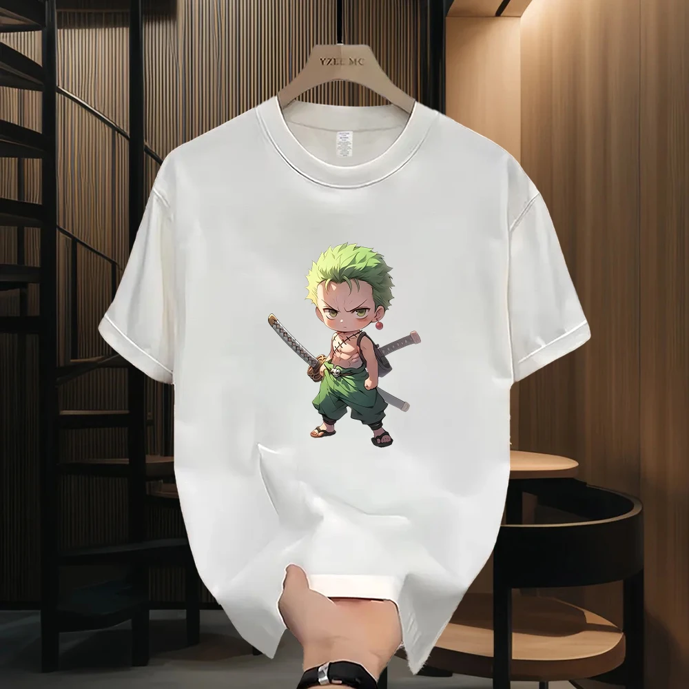 新款夏季小众休闲宽松高级设计感百搭男女款纯棉圆领短袖T恤潮流