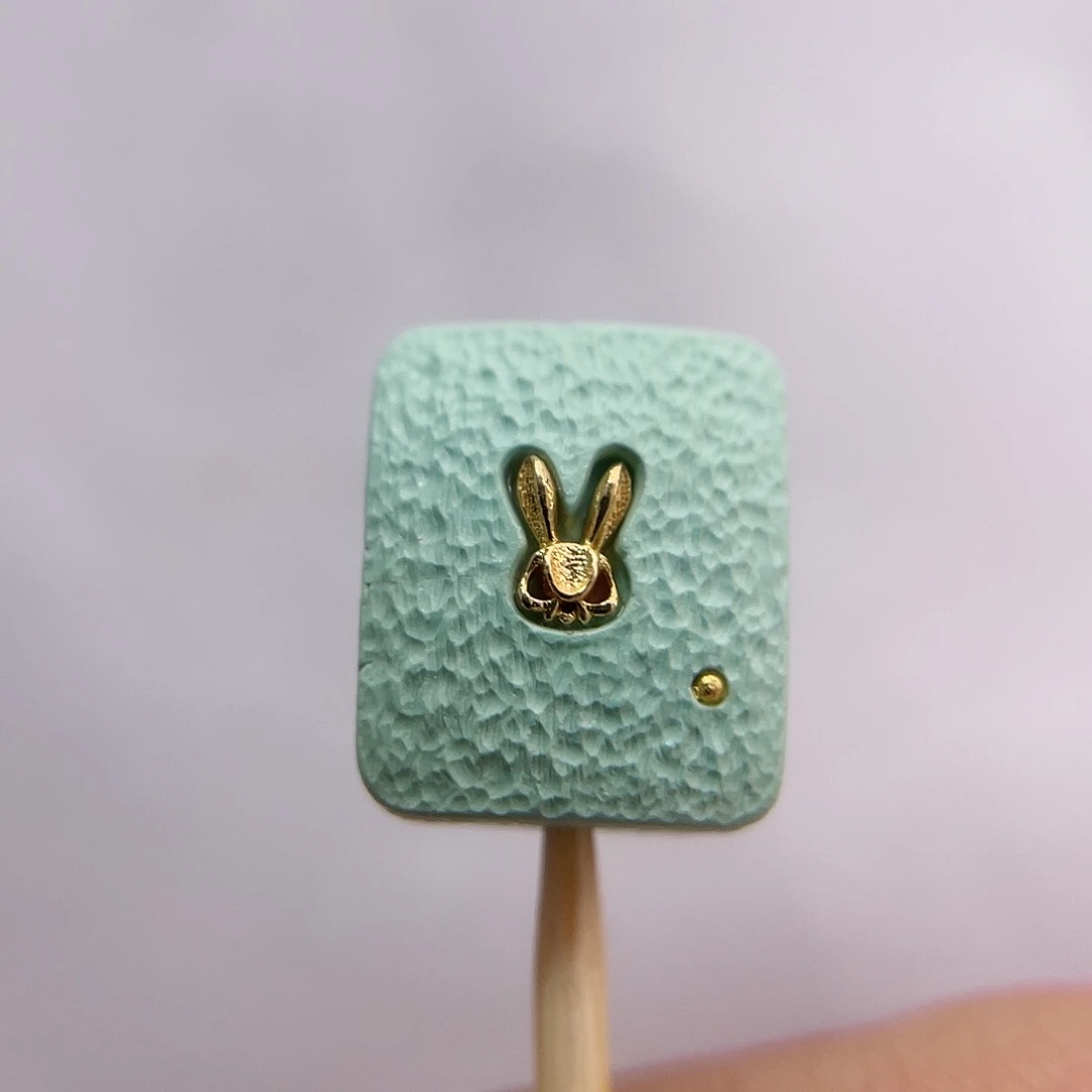 绿松石珠宝奇石银S925镶嵌