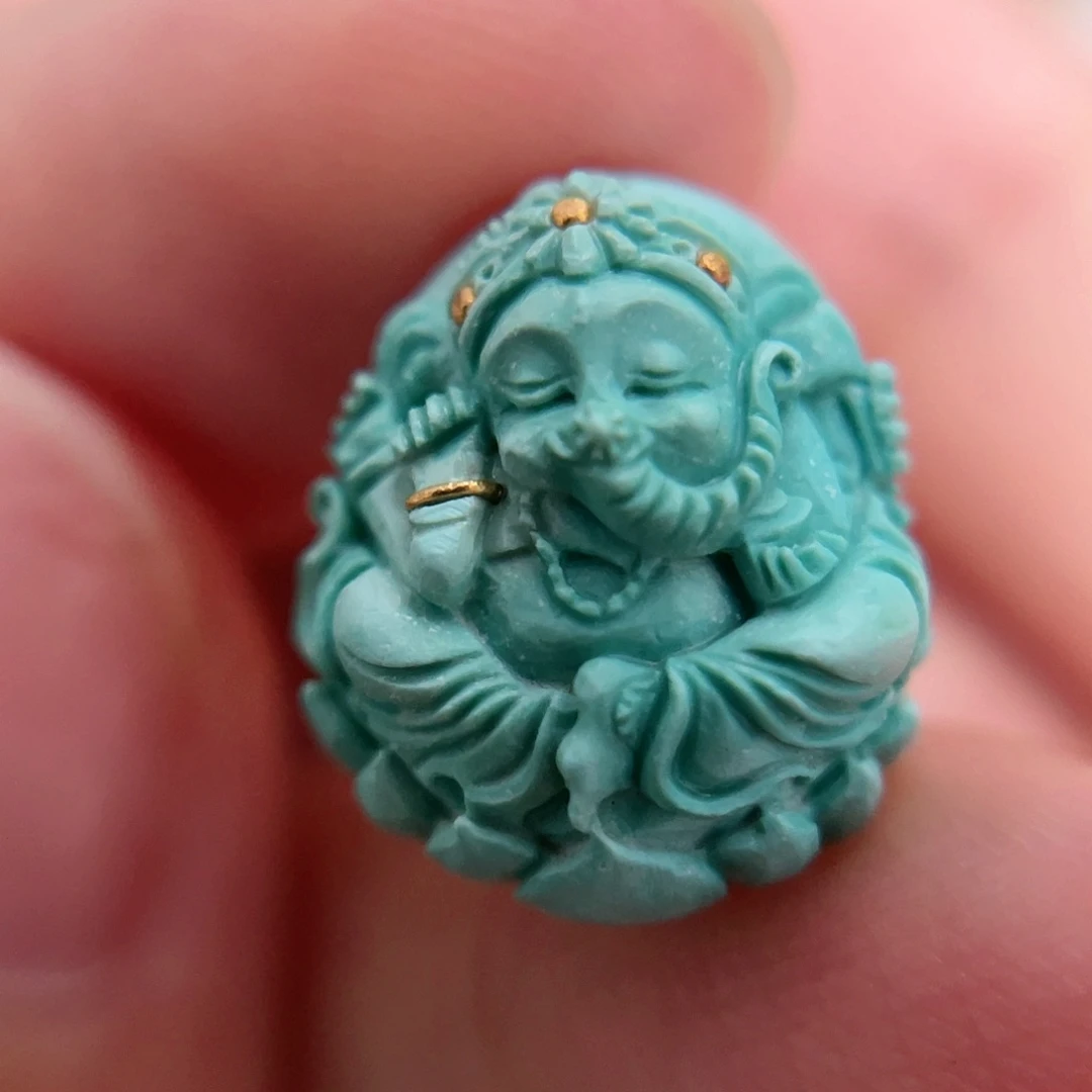 绿松石珠宝奇石未镶嵌