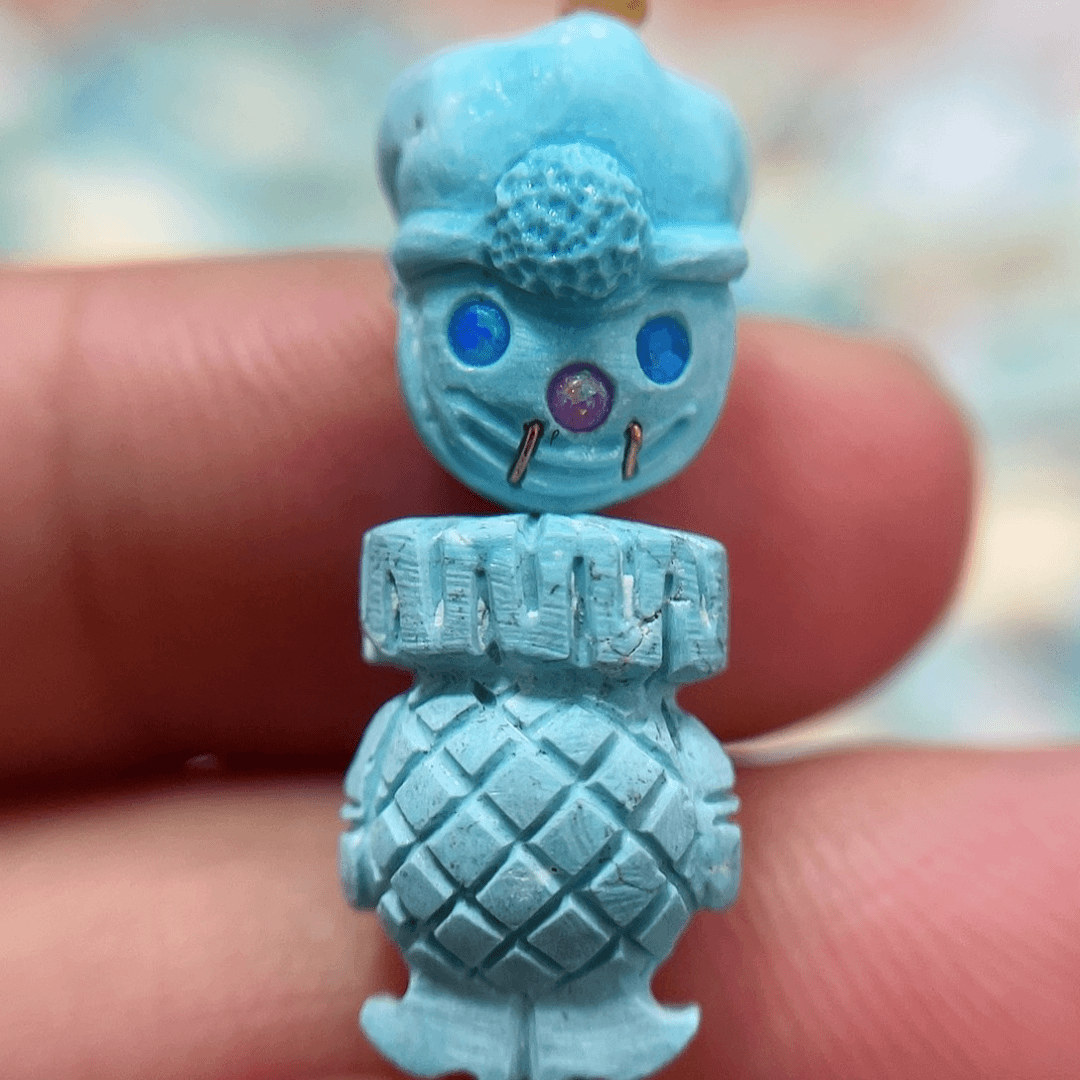 绿松石配饰未镶嵌