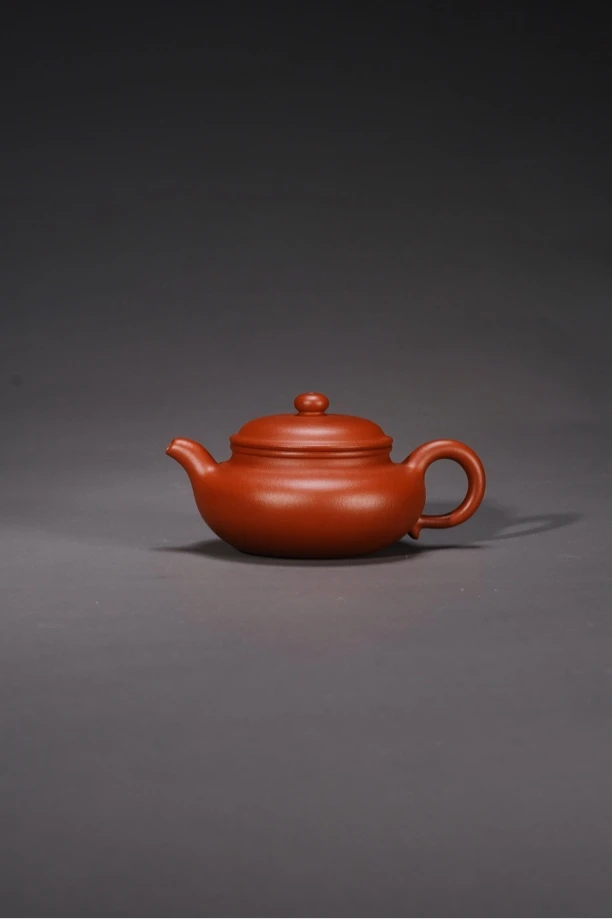 （福利价）摹古•小容量仿古壶，原矿朱泥，精工半手，容量140cc泡茶壶