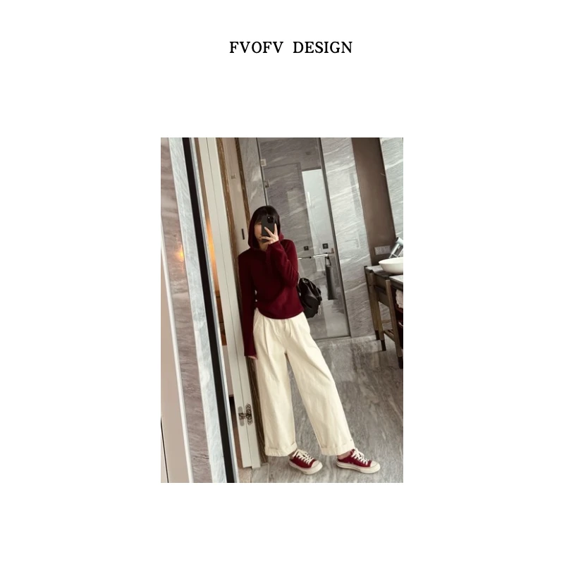 FVOFV（暖姜绒帽衫）蓄热柔软显瘦减龄修身卫衣帽衫Y5239