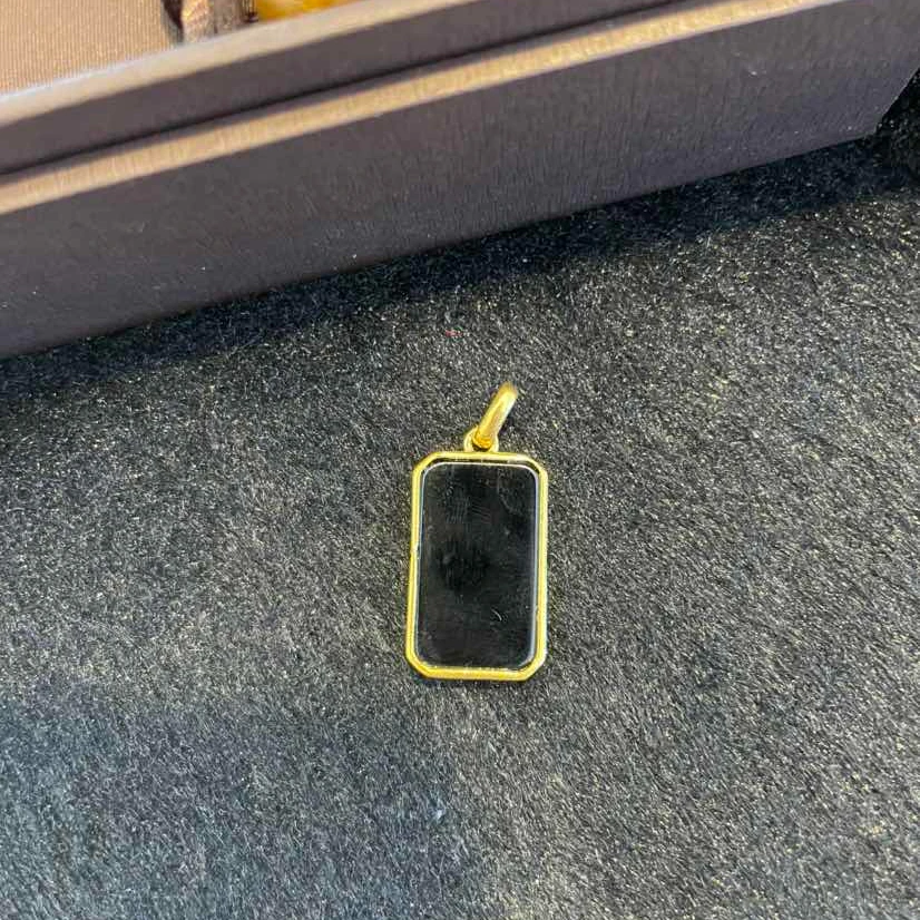 “玄青”足金999无事牌