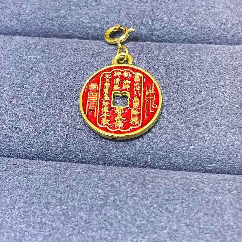 “乐康”18k黄金山鬼滴溜