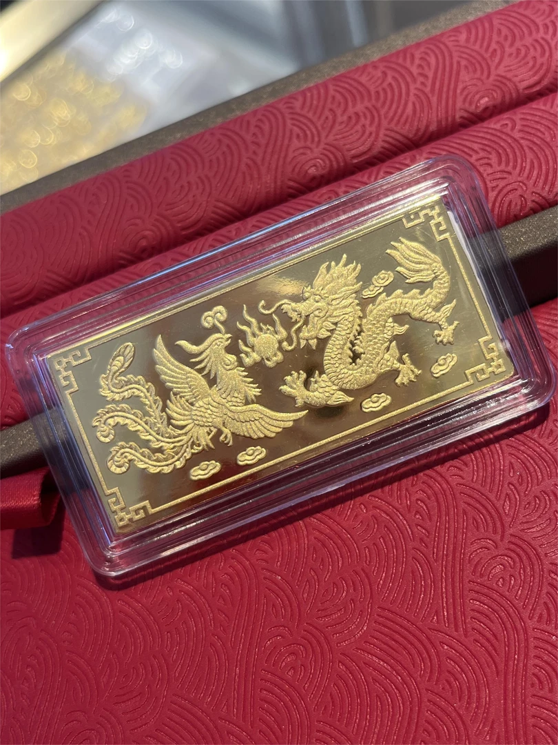 【周老板】足金龙凤金条
