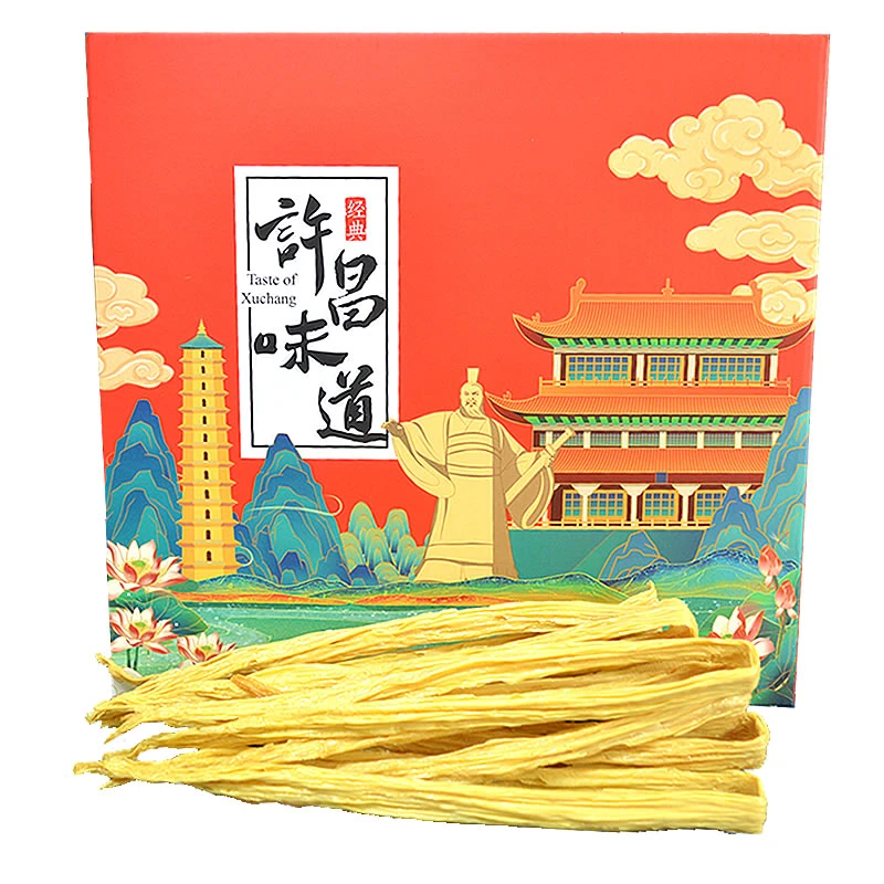 许昌腐竹礼盒200克*5袋  许昌特产礼盒 河南味道 易泡 粉条混拼