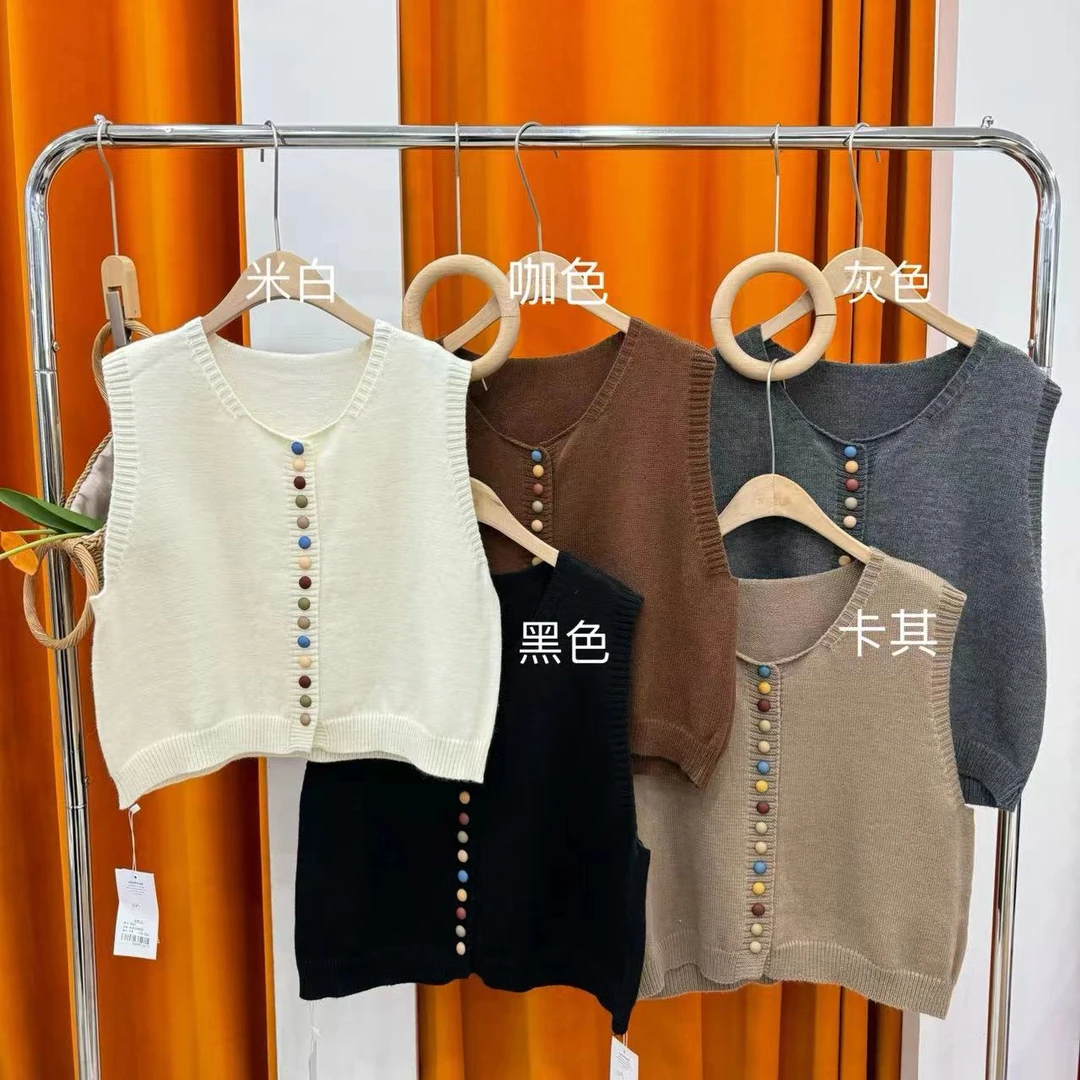 【宝贝家】393毛衣马甲