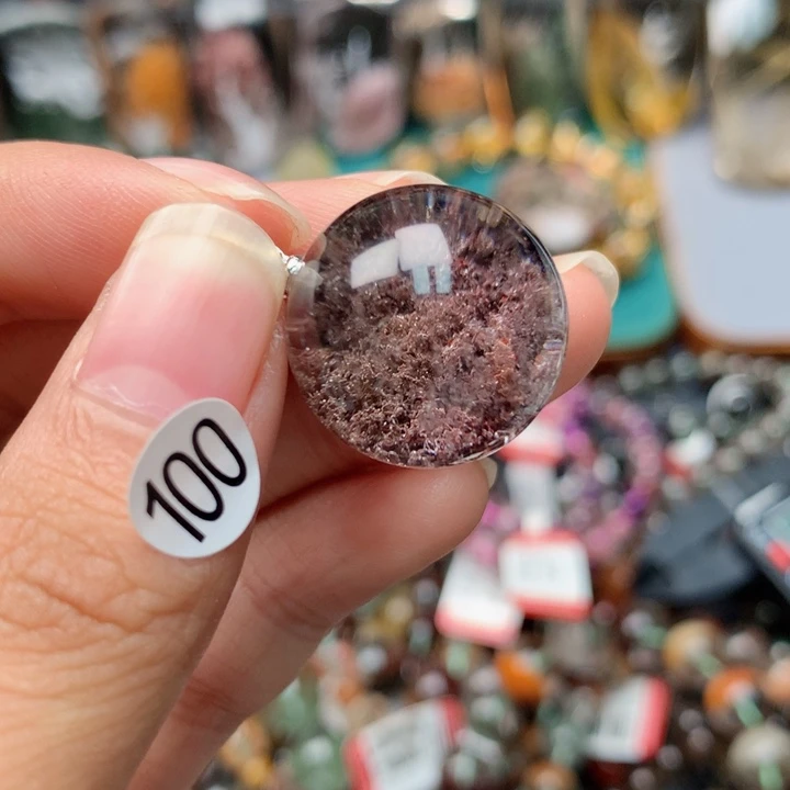 水晶吊坠(不含链)未镶嵌