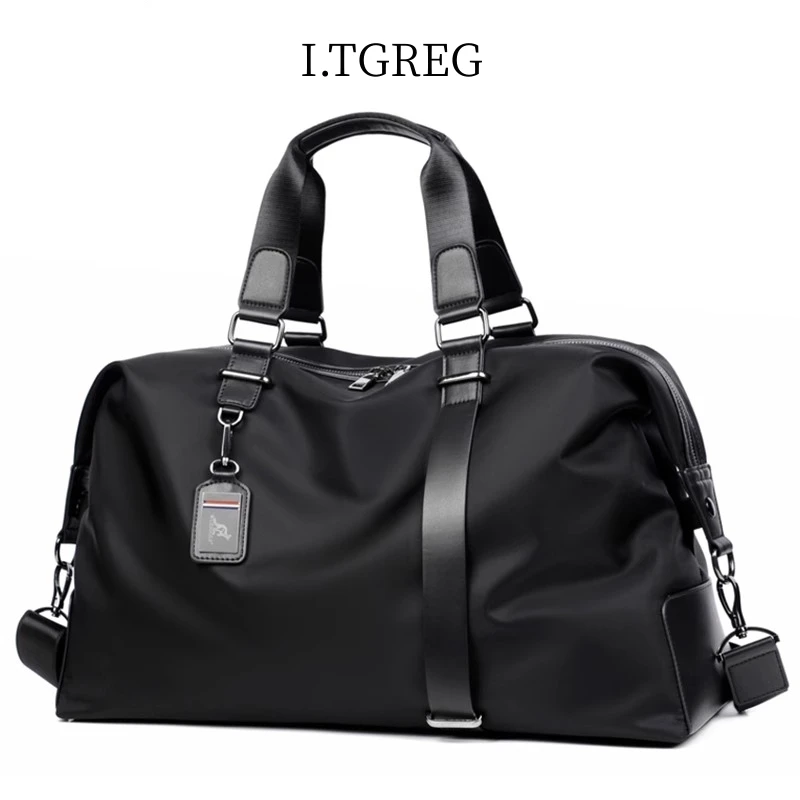 香港I.Tgreg品牌手提行李袋轻便男包牛津布防水休闲女运动健身包