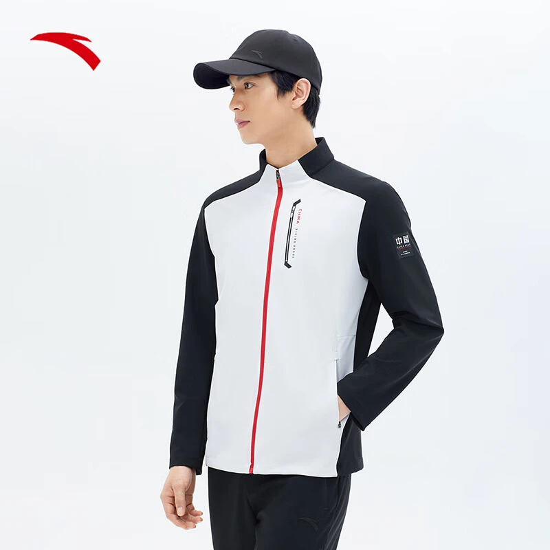 【ANTACHN】安踏针织运动外套男子春季长袖立步针织上衣/152417743S